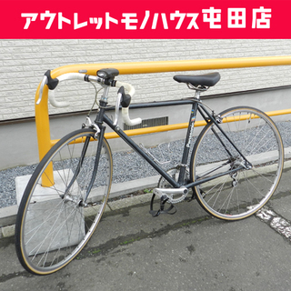 自転車 Panasonic PC700X ORDER ロードバイク 700ｘ25ｃ ブラック系 パナソニック ☆ PayPay(ペイペイ)決済可能 ☆ 札幌市 北区 屯田