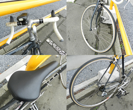 自転車 Panasonic PC700X ORDER ロードバイク 700x25c ブラック系 