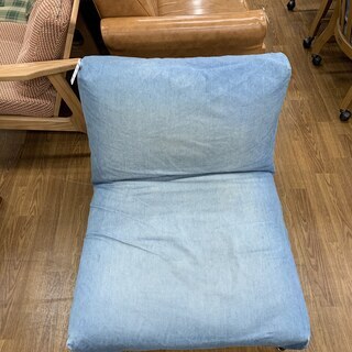 Journal standard Furniture 1人掛けソファー ブルーデニム 売場展開中