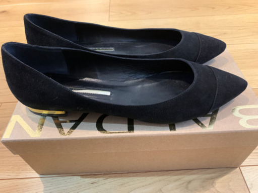 お値下げ】BALDAN バルダンフラットポインテッドパンプス38