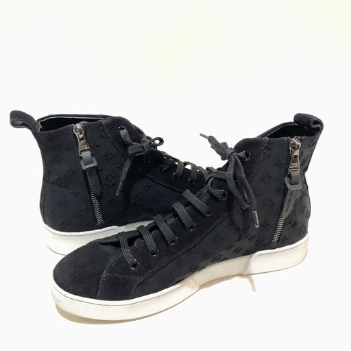 LOUIS VUITTON ルイヴィトン MS0156 ハイカットスニーカー 靴 サイド