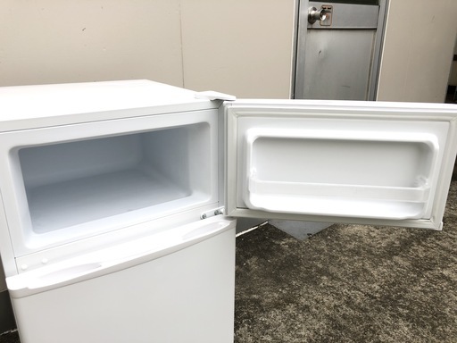 【管理KRR186】S-cubism 2018年 R-90WH 90L 2ドア冷凍冷蔵庫 ③