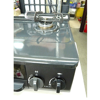 札幌 2017年製 ガステーブル LP/プロパンガス 幅56㎝ パロマ IC-N36KB