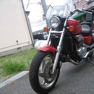 マグナ７５０　微走行　超美車ﾚｯﾄﾞ　動画付