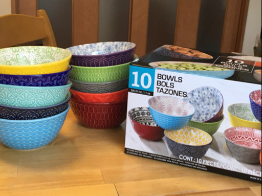 新品未開封 北欧風食器コストコカラフルボウル Hihi 西東京の食器 飯碗 の中古あげます 譲ります ジモティーで不用品の処分