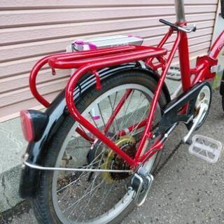 決まりました！札幌市内配達無料！中古折り畳み自転車20インチブラック！