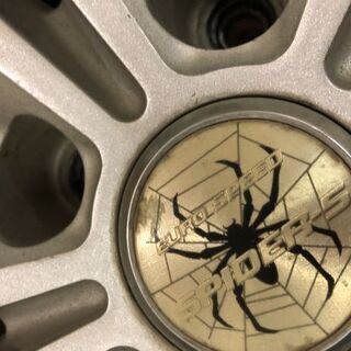 MANARAY EURO SPEED SPIDER-S マナレイ 社外ホイール 18インチ 4本 7J5HPCD114.3+38 アルファード ハリアー等 (VHH60) クレジットカード QR決済可能