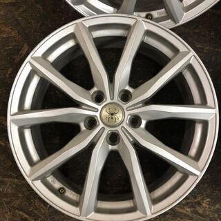 MANARAY EURO SPEED SPIDER-S マナレイ 社外ホイール 18インチ 4本 7J5HPCD114.3+38 アルファード ハリアー等 (VHH60) クレジットカード QR決済可能