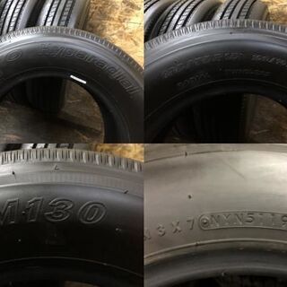 新車外し TOYO Hyparadial M130 195/75R15 109/107L LT 15インチ 