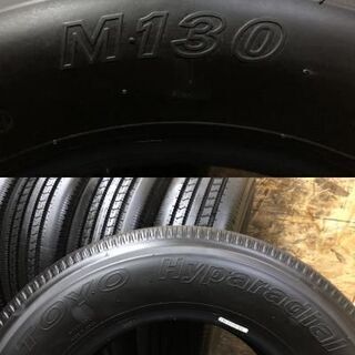 新車外し TOYO Hyparadial M130 195/75R15 109/107L LT 15インチ トラックタイヤ 4本 2019年製 (TG344) クレジットカード QR決済可能