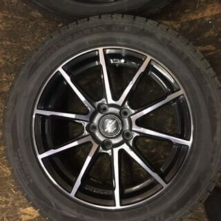 DUNLOP WINTER MAXX SJ8 215/60R17】冬 4本【A-TECH SCHNEIDER 社外 17 
