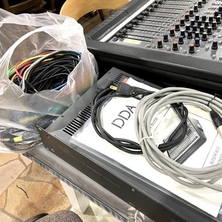 札幌近郊　送料無料◇DDA　ミキサー 電源ユニット付属 32ch