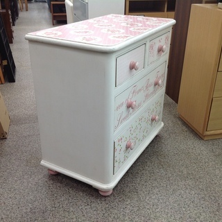 3段チェスト アンティーク風