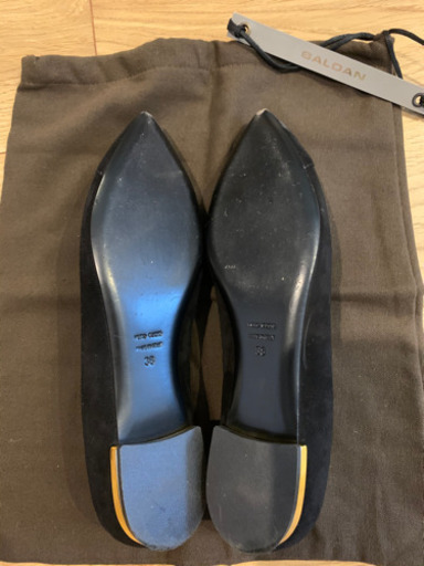 お値下げ】BALDAN バルダンフラットポインテッドパンプス38