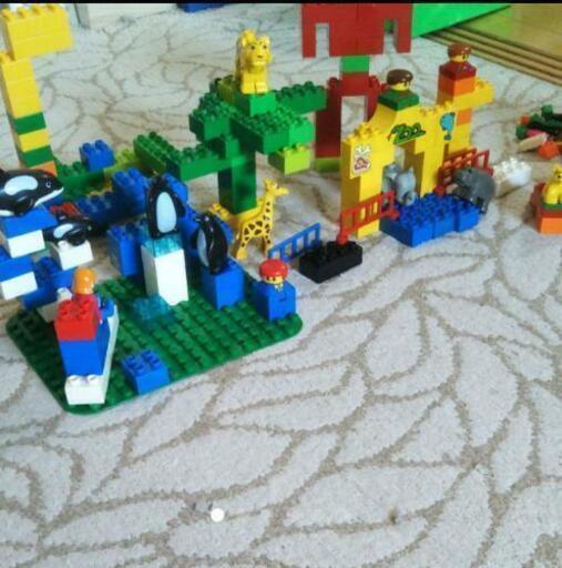 Duploのレゴ増量たのしい動物園みどりのバスケット Mattun 生麦のおもちゃ ブロック の中古あげます 譲ります ジモティーで不用品の処分