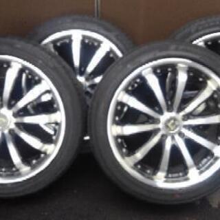 交渉中 古ホイール 18インチ 7.5J PCD114.3mm 5穴