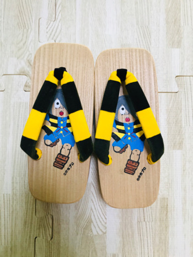 新品未使用 ゲゲゲの鬼太郎子供用桐下駄 Chika 平沼橋の靴 下駄 の中古あげます 譲ります ジモティーで不用品の処分