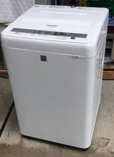 【RKGSE-314】特価！Panasonic/5kg/全自動洗濯機/NA-F50ME3/中古/2015年製/当社より近隣地域無料配達