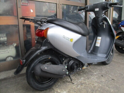 スズキ　レッツ-4　エンジン機関良好　セル1発始動いたします！調子いいです！人気のシルバー スズキ レッツ-4 エンジン機関良好 セル1発始動いたします！調子いい