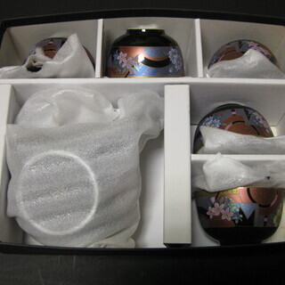 EARTHEN WARE SHOYO 松窯　急須＆茶碗　5客　新品未使用