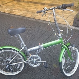 中古】20インチ 折り畳み 6段変速 プロ整備済