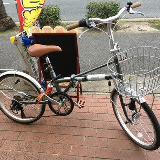 TOPONE ecciti 20インチ 折り畳み自転車 SHIMANO6段ギア トップワン