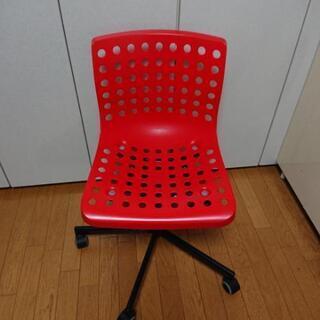 イケア IKEA 赤 レッド 椅子 チェア