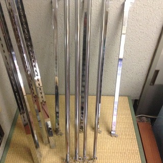 陳列棚用品 店舗仕切り [ポールセット]