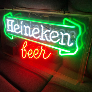 ネオン管　Heineken ハイネケン