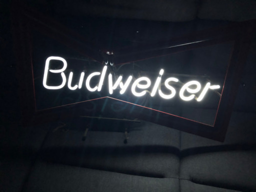 ネオン管　Budweiser バドワイザー