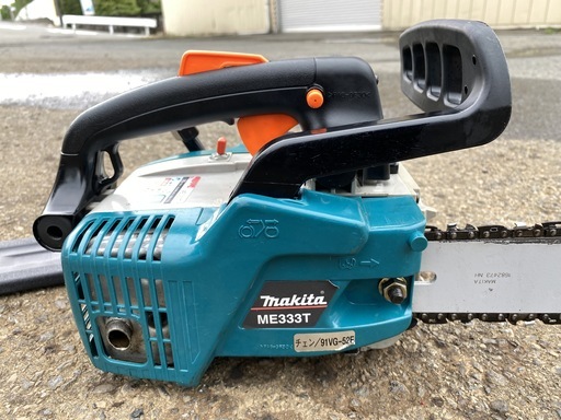 整備済 マキタ 楽らくスタート 33cc チェーンソー ME333T 取説は 整備済 マキタ 楽らくスタート 33cc チェーンソー ME333T 取説は