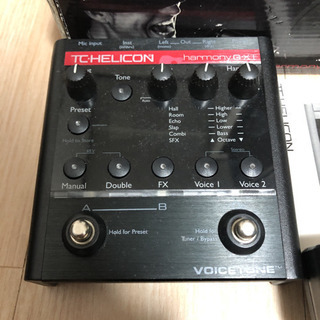 ボーカルエフェクターtc helicon harmonyG