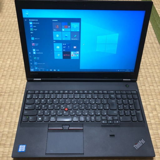 Lenovo ThinkPad L570 i5 6200u メモリ8GB新品SSD128GB HDD500GB 15.6インチHD画面Windows10 オフィスインストール