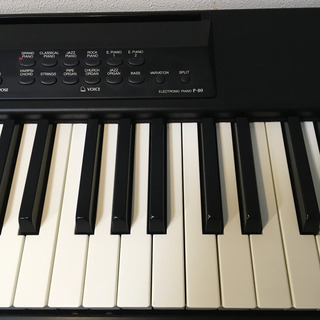 ヤマハ　YAMAHA ステージピアノ　P-80 訳あり品の為特価！　再調整品！