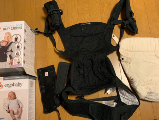 価格相談OK ergobaby エルゴベビー 抱っこ紐 360コンフォート インサート付き