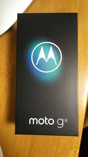 新品未開封 モトローラ Moto G8 ノイエブルー スマートフォン 本体 simフリー