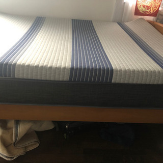 ニットリダブルベッド・ポケットコイルマットレス・Avenco マットレス ダブル 低反発マットレス 高反発マットレス 敷布団 ベットマットレス