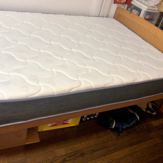 ニットリダブルベッド・ポケットコイルマットレス・Avenco マットレス ダブル 低反発マットレス 高反発マットレス 敷布団 ベットマットレス