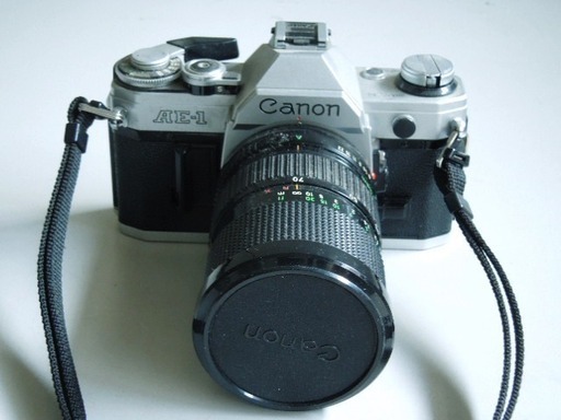 Canon キヤノンカメラ AE-1 35-70mmレンズ 取説付・おまけフィルム付