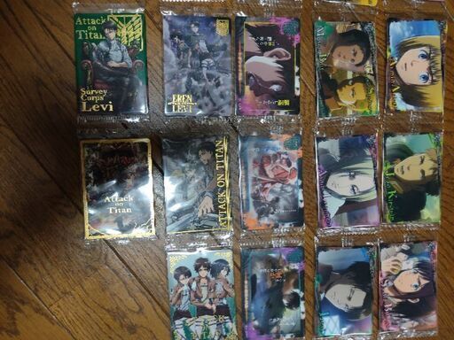 進撃の巨人カードangriff あや 藤代のその他の中古あげます 譲ります ジモティーで不用品の処分 進撃の巨人カードangriff あや 藤代のその他の中古あげます 譲ります ジモティーで不用品の処分