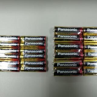 パナソニック　乾電池　単3&4 24本セット