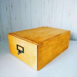 木製　引き出しボックス
