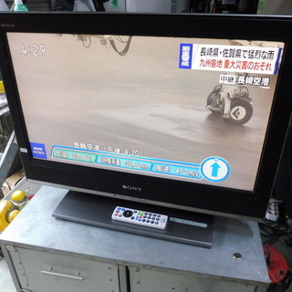 ソニー　液晶　テレビ　２６型　  型番KDL-26J3000