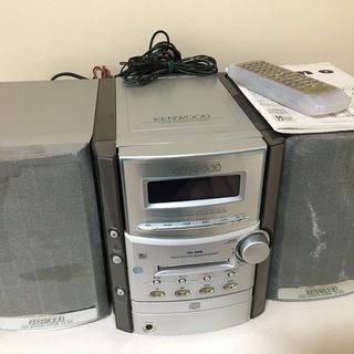 KENWOOD コンポ SH-3MD　CD/MD/カセットテープ...