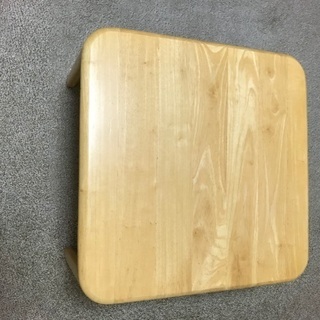 【お取引き中】ニトリ　天然木　折り畳みテーブル