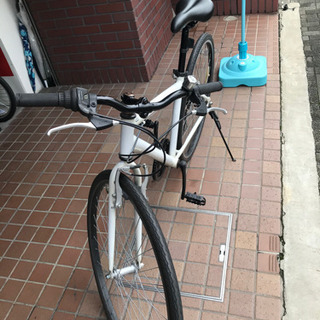 700c 軽量アルミフレーム 6speed ホワイト - その他 