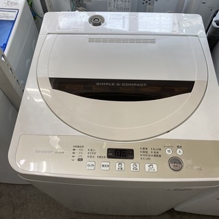 保証付き　シャープ　洗濯機　ES-GE45R-C  リサイクルショップウルカウ　高津 保証付き シャープ 洗濯機 ES-GE45R-C リサイクルショップウルカウ 高津