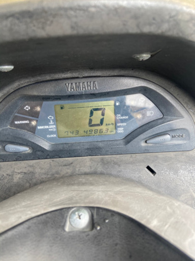 マジェ125FIマフラーBEAMS水温計つき！