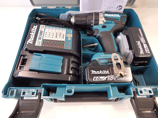 未使用☆マキタ [makita] 充電式震動ドライバドリル 18V 6.0Ah