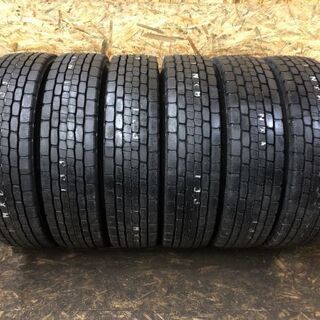 新品 DUNLOP DECTES SP680 225/80R17.5 123/122L 17.5インチ トラックタイヤ 6本 2019年製　(VTX142) クレジットカード QR決済可能